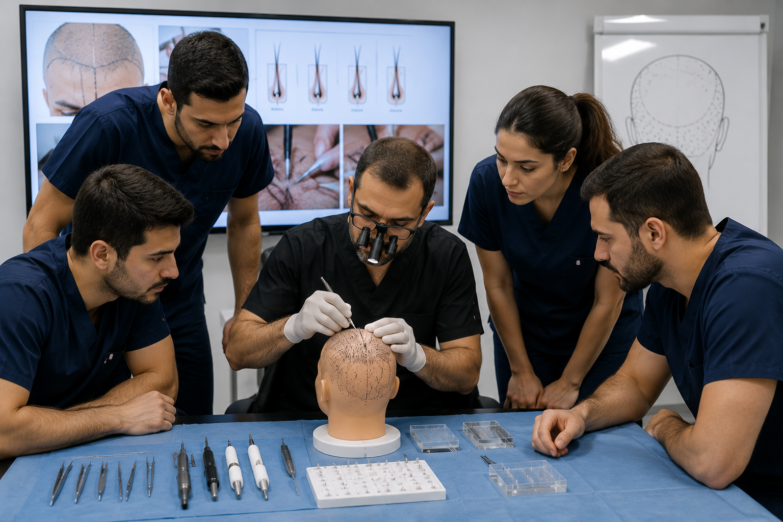 Hair Transplant Techniques and Stages