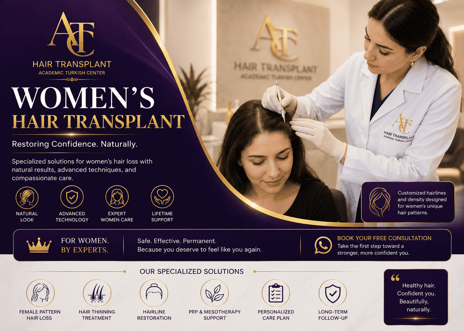 Women's Hair Transplant Guide